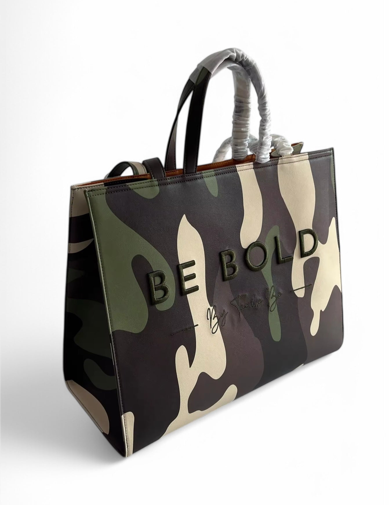 Be Bold Camouflage Tote Bag