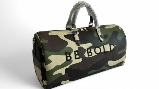Be Bold Camouflage Duffel Bag