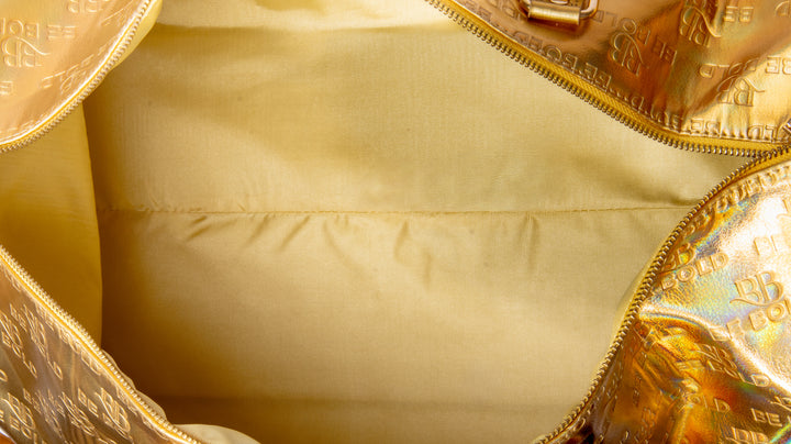 The Be Bold Luxe Gold Duffel