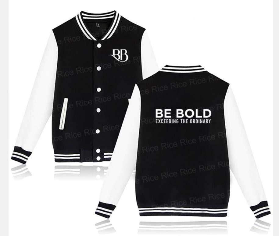 Bold Polyester Varsity Jacket