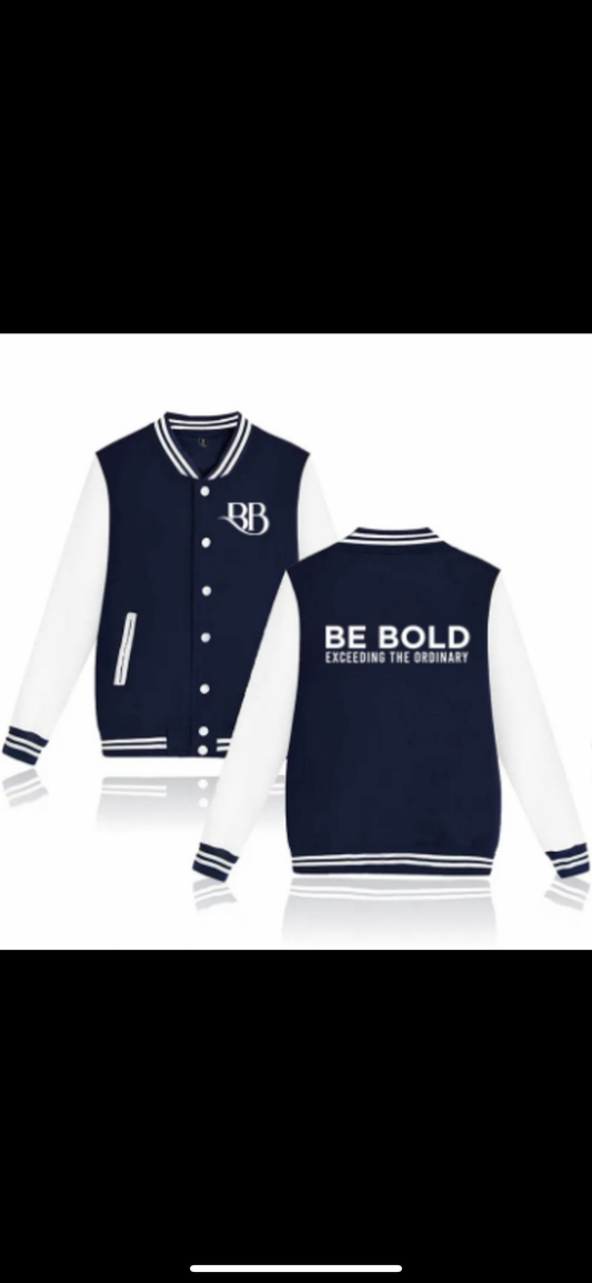 Bold Polyester Varsity Jacket