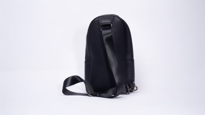 The Be Bold Black Luxe Crossbody Backpack