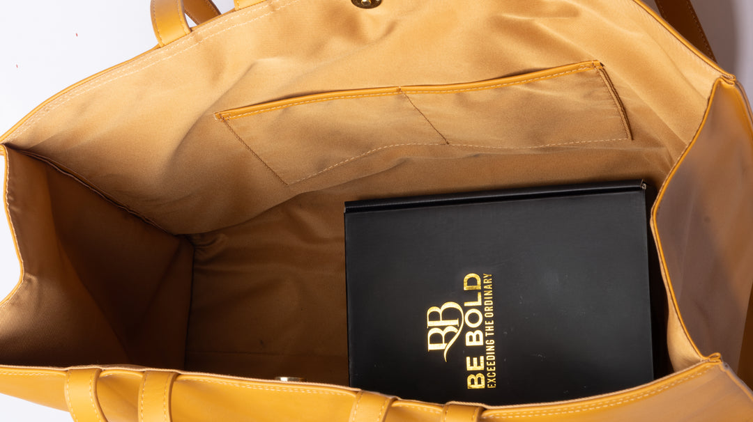 Be Bold™ Signature Gold Tote
