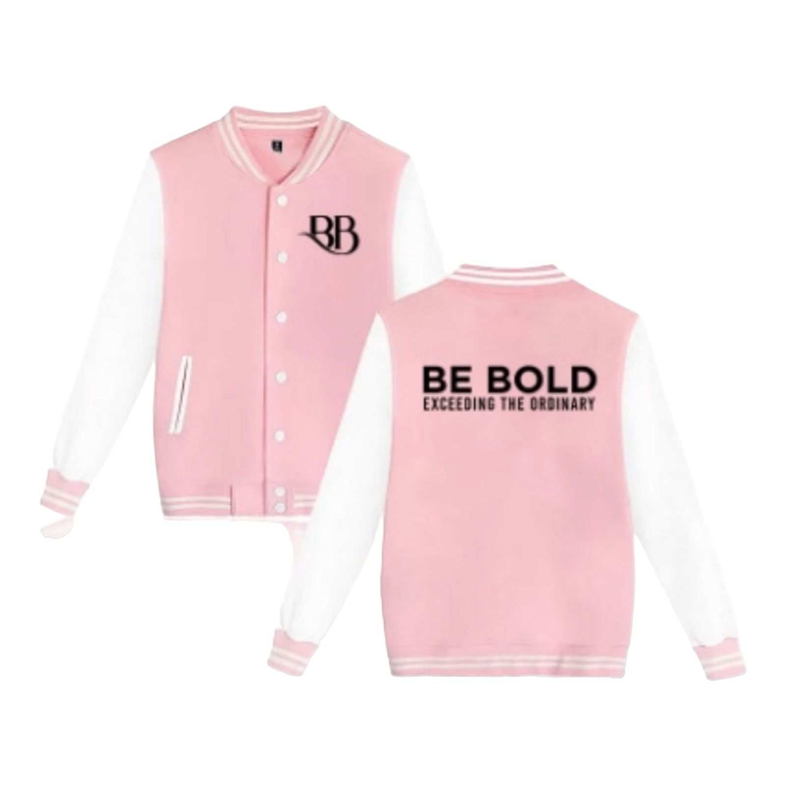 Bold Polyester Varsity Jacket