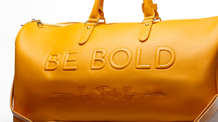 Be Bold™ Signature Gold Duffel