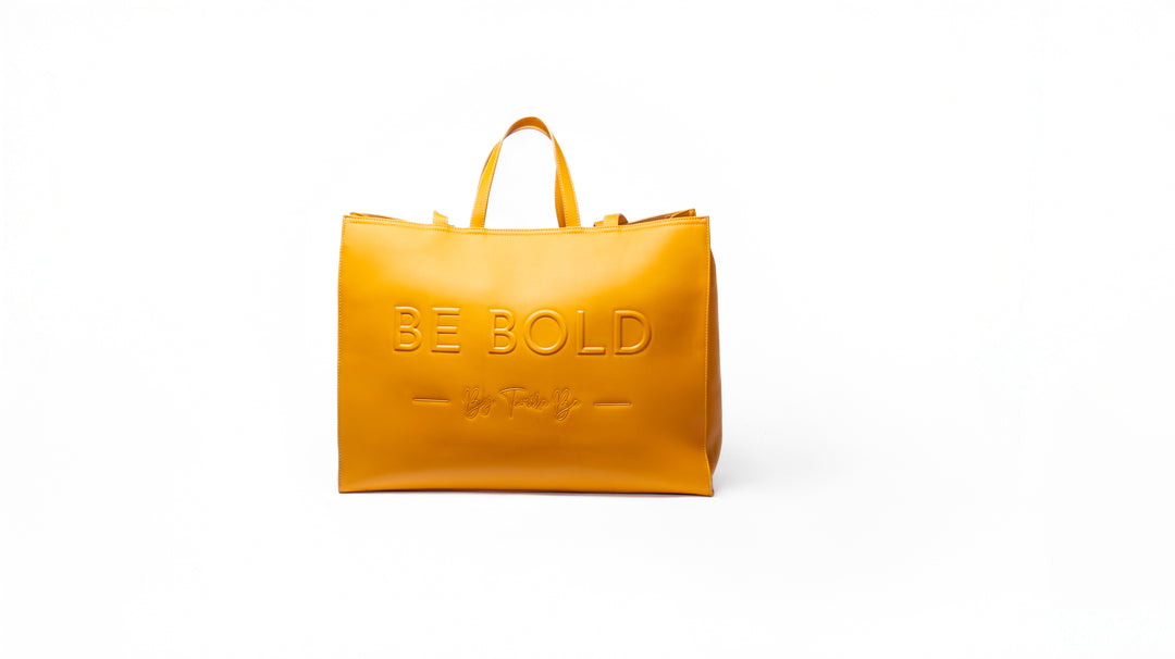 Be Bold™ Signature Gold Tote